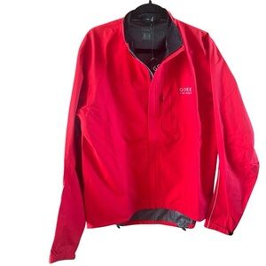 Gore Bike Wear Path Cycling Jacket In Red NWT